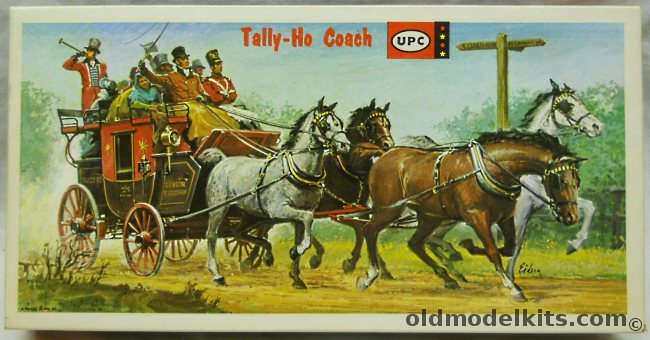 UPC 1/48 Tally-Ho Coach - (ex Miniature Masterpieces / ex Revell), 4002-100 plastic model kit